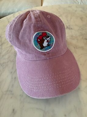 Buc-ees Lavender Baseball Cap one size